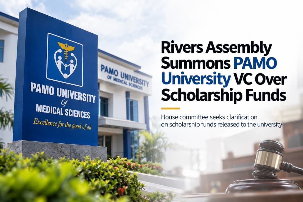 Rivers Assembly Summons PAMO University VC Over Scholarship Funds
