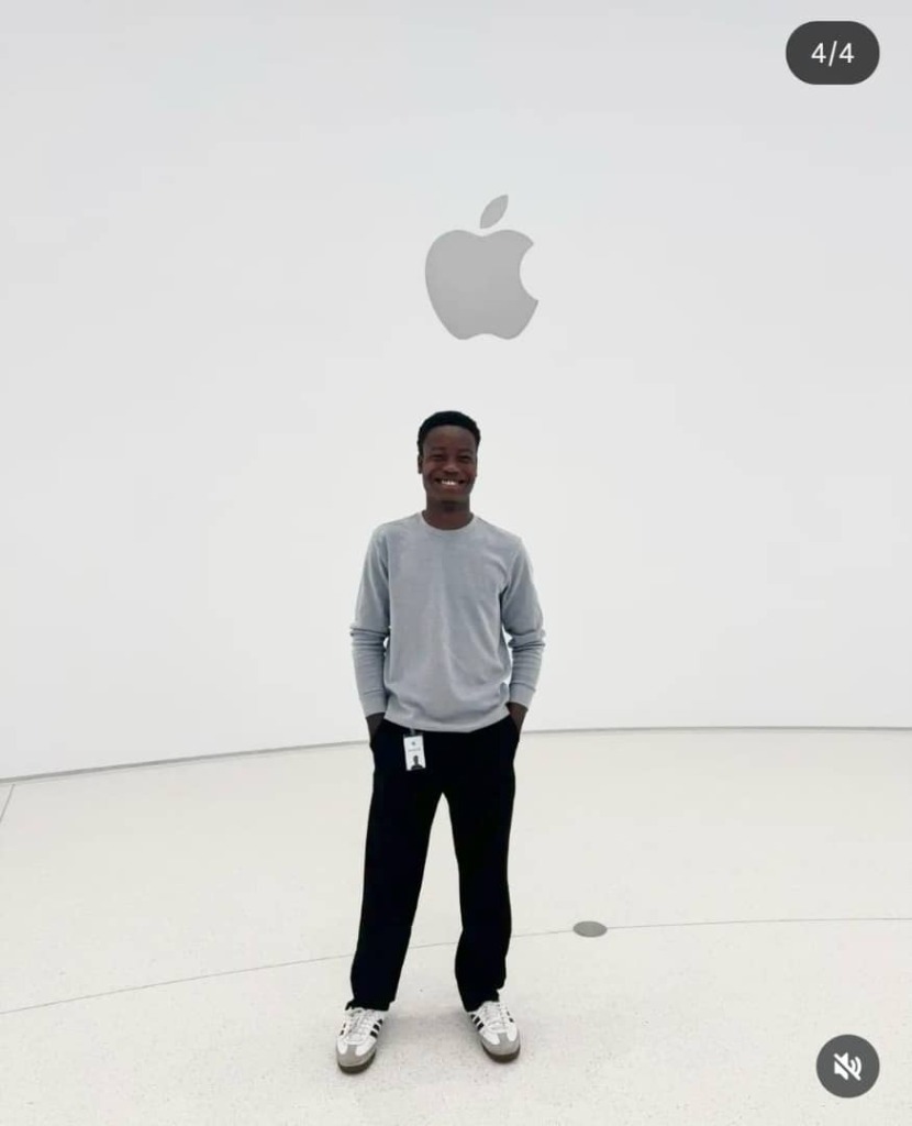 Belusochim Ugochukwu at Apple Park